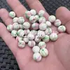 Cuentas Sueltas de Jade Piedra de Color Lluvia Cuentas Redondas Sueltas 10 mm Cuentas de Jade DIY Pulsera Collar Accesorios Cuentas Sueltas Cuentas Multicolor