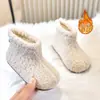 Botas de Piel para Niñas 2026 Invierno Nuevas Botas de Nieve Cálidas para Niños Botas de Algodón para Bebé Lindas Botas Cortas con Forro Polar para Niñas