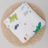 Toalla de baño para bebé, edredón de gasa de algodón con burbujas, edredón de algodón para otoño e invierno, manta gruesa de seis capas para recién nacidos, manta para envolver, edredón