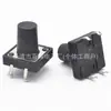 Interruptor Táctil 6*6*7 Interruptor de Tecla Vertical con Pines 6*6 Pines Microinterruptor 6x6x7 Interruptor Digital