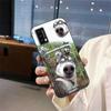 Adequado para Capa de Celular Lingdu, Porta-Cartões Digitais de Identidade, Casal de Qualidade, Fofo, Simples, Homens e Mulheres, Cachorro e Gato Interessantes