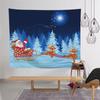 Tapiz de Navidad Ins Tela para Colgar Nueva Decoración para el Hogar de Amazon Pintura Celebración Festiva Tela de Fondo para Transmisión en Vivo en Sofá