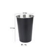 Taza de Cerveza Bebida Café de Acero Inoxidable 304 Estilo Coreano Gran Capacidad Taza de Agua para Bebidas Frías Viento Industrial ins Tapa Venta al por Mayor
