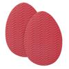 Pegatinas antideslizantes para suelas de zapatos de tacón alto, alfombrilla antideslizante resistente al desgaste con absorción de sonido y ondulación de agua, pegatinas protectoras autoadhesivas que absorben los impactos para la suela.