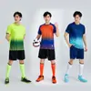 Comercio Exterior Transfronterizo Uniformes de Fútbol, Conjuntos de Camisetas de Manga Corta, Uniformes Deportivos de Entrenamiento para Adultos y Niños, Uniformes de Equipo, Compra Grupal con Impresión