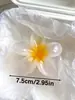 Acessório de Foto Popular para Férias de Verão Transfronteiriço, Presilha de Cabelo Flor de Plumeria, Presilha de Franja Lateral de Alta Qualidade