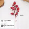 Promoção Imperdível Contas de Vidro Boca de Romã Simulação 10 Cabeças Frutas Vermelhas Frutinhas Festival de Ano Novo Arranjo de Flores Decoração Fábrica Atacado