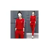 Nuevo Conjunto de Dos Piezas Delgado Casual de Manga Larga Talla Grande Estilo Coreano Atuendo de Estudiante Ropa Deportiva Adelgazante para Mujer