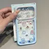 Pegatinas de animales coloridas se transforman instantáneamente en una funda transparente de cielo estrellado dopamina para iPhone 17 Pro Max y iPhone 16