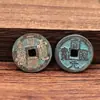 Venta al por mayor de fábrica de varias monedas antiguas de latón, Kaiyuan Tongbao, monedas Tianshi Shan Gui, monedas antiguas y accesorios para joyería del Dios de la Riqueza