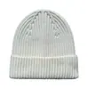 Nuevo Invierno Cachemira Tejido Ala Ancha Unisex Exterior Ciclismo Sombrero de Moda Sombrero Cálido Versátil Color Sólido Adelgazante Facial