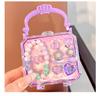 Pulsera de cuentas de colores de alta textura nueva caja de joyería decorativa para niños traje de accesorios para el cabello de dibujos animados caja de regalo para bebé lote de fábrica