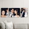 Cristal photo frame decoração impressão de fotos e photo frame sentido avançado ampliado parede- montado álbum de fotos de estúdio de fotografia