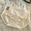 Ropa Interior de Algodón Puro para Mujer 2026 Nuevo Estilo de Verano para Niñas 100% Algodón 7A Antibacteriana Transpirable de Cintura Media Cómodos Pantalones Cortos Sin Costuras para Niñas