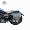 Coche muscle Wolf adecuado para xinyuanyuan 1200 bolsa lateral bolsa lateral se puede instalar casco medio casco casco completo con cerradura marco de liberación rápida modificación