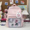 Mochila Linda y Versátil para Niñas, Bolso Escolar de Alta Capacidad para Estudiantes, Mochila de Viaje Elegante para Mujeres