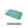 Fábrica Fuente Bandeja Nórdica de Plástico para Té para Uso Doméstico Rectangular Sala de Estar Barbacoa Cafetería Restaurante Bandeja Infantil