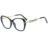 Gafas de sol metálicas personalizadas estilo europeo y americano, gafas de sol de moda para mujer, nuevas gafas de sol poligonales de moda transfronterizas