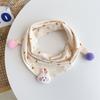 Bufanda Infantil Otoño e Invierno Bufanda de Bebé Invierno Fina para Niñas Niños Estilo Coreano Bufanda Triangular Cálida Zapatilla de Bebé
