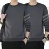 Moletom com capuz masculino para primavera e outono de 2025, estilo novo para adolescentes, corte solto, preto, peso pesado, jaqueta sem capuz, versátil
