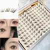 Cílios Postiços Transfronteiriços, Volume Grande, Castanho-Preto, Estilo Su Da Ji, Curvados, Macios, Fofos, Fotogênicos, Menina Doce, Cílios Postiços Sem Cola