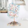Árbol de Cristal Natural Rodajas de Ágata, Árbol de la Fortuna, Decoraciones para el Hogar, Artículos de Oficina, Regalos para Manualidades, Adornos al por Mayor