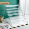 Suporte de Exibição de Acrílico Transparente de Múltiplas Camadas para Desktop, Exibição de Personagens de Animação, Lâmina Exterminadora de Fantasmas, Shan Yi Gu Zi para Armazenamento e Organização