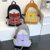 2026 Nueva Moda Mochila Deportiva de Colores Bloqueados de Moda Nueva Mochila de Tela Oxford para Actividades al Aire Libre y Senderismo