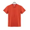Camiseta de Algodón de Bambú Secado Rápido 7A Antibacteriana Verano Imitación de Algodón Manga Corta Cuello Redondo Casual Top de Media Manga Transpirable
