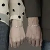 Pulsera de Pareja Amor Pez y Gato Par de Pulseras Sencillas de Diseño Nicho Pulsera Incrustada con Diamantes Moda Versátil Pulsera de Sentido de Alta Gama