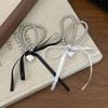 Estilo Coreano Entrada Lujo Nicho Exquisito Plata Cuentas Lazo de Cinta Banda para el Cabello Pulsera Nuevo Accesorios para el Cabello de Alta Gama Sombrerería