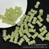 Jade Hetian Cor Água Clara 8x12mm Formato de Bambu Contas Soltas Atacado DIY Joias de Jade Pulseira Pagode Acessórios para Brincos