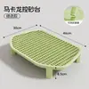Tapete para caixa de areia de gato extra grande, plataforma de controle de areia anti-vazamento, filtro de dupla camada anti-respingo para caixa de areia de gato, pedal de controle de areia de gato, suprimentos para gatos