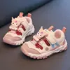 Zapatos para Niñas 2026 Otoño Nuevo Estilo Zapatos Deportivos para Niños Dibujos Animados Princesa Niña Malla Transpirable Argan Zapatos de Malla Única