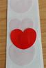 Curita/Venda Hemostática Impermeable Transpirable Forma de Corazón Transfronteriza Venda Roja Forma de Corazón Curita Linda de Dibujos Animados