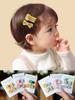 Estilo Japonés Otoño e Invierno Nuevo Pasador de Encaje con Lazo para el Cabello de Niños Bola de Pelo Pequeña para Bebé Accesorios para el Cabello Par Lindo de Pasadores para el Cabello de Niña