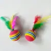 Tablero de Bádminton Arcoíris, Tablero de Entretenimiento de Bádminton, Cricket, Juguete para Mascotas para Molestar al Gato, Autoentretenimiento, Alivio del Aburrimiento, Pelota Rebotadora de Colores