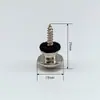 Clavo para Correa de Guitarra Eléctrica Seta Botón de Correa para Bajo Clavo de Cola de Correa Accesorios para Guitarra Hebilla de Correa para Guitarra Acústica