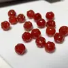 Ágata Roja Loto Cuentas Sueltas con Hilo Cuentas para Manualidades y Accesorios Joyería DIY 96