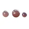 Lu Yan Chalcedony Morada Cuentas Redondas Cuentas Sueltas Pulsera DIY Hecha a Mano Pulsera Material de Cuentas Semi-Terminadas Accesorios de Joyería