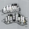 Estante de Almacenamiento para Baño Montado en la Pared, Organizador Rectangular para Lavabo sin Taladro para Uso en el Inodoro