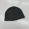 Gorro de Punto de Acero Resistente de Estilo Holgado para Mujer, Otoño e Invierno, Turbante de Moda Tendencia con Protección para los Oídos Brillante, Gorro para el Frío