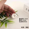 Estilo Japonés Simple Cerámica Inserto de Incienso Accesorios Sándalo y Árbol de Oud Soporte de Incienso Bolsillo de Incienso Mini Portátil Base de Inserto de Incienso de Línea