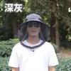Sombrero de Sol Anti-Mosquitos con Cubierta Facial para Hombres, Sombrero de Pescador para Verano al Aire Libre con Protección Solar y Cubierta Facial, Sombrero de Sol para Hombres