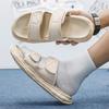 Novas Sandálias e Chinelos Masculinos para 2024 para Verão Roupa Externa Interno e Externo Moderno Casual Adolescentes Casa Chinelos Antiderrapantes para Homens