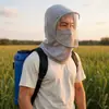 Modelo atualizado de protetor facial para aplicação de pesticidas, capacete transparente de alta definição para o rosto inteiro, à prova de poeira e respingos, especialmente projetado para o verão, respirável