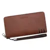 Nova Carteira Masculina com Múltiplos Porta-Cartões, Carteira Longa, Carteira para Celular, Bolsa Clutch de Grande Capacidade, Carteira Transfronteiriça