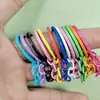Llavero de color 30mm anillo plano pintado con anillo cerrado accesorios de joyería anillo plano para llaves con cadena accesorios hechos a mano