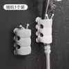 Ventosa de silicona para alcachofa de ducha, soporte universal sin taladro, móvil para alcachofa de ducha de baño