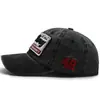 Chapéu Novo Transfronteiriço Feminino Europeu e Americano Padrão de Lavagem Boné de Baseball Masculino Outono e Inverno Chapéu para Sol ao Ar Livre Chapéu Protetor Solar